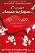 Hiromi Omura Solidarite Japon in Nancy 2012